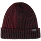 Kenneth Cole Reaction Men's Rib Knit Split Beanie Red Size Regular