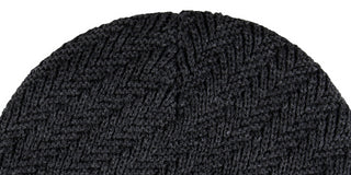 Kenneth Cole Reaction Men's Herringbone Knit Beanie Gray Size Regular