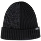 Kenneth Cole Reaction Men's Split Colorblocked Knit Beanie Black Size Regular