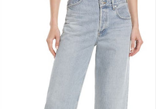 AGOLDE Broken Waistband Super High Waist Loose Organic Cotton Jeans in Sideline Size 27