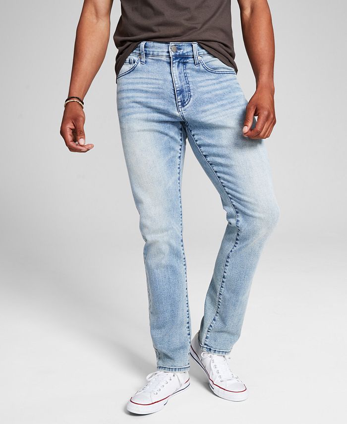 And Now This Men's Lefferts Slim Fit Stretch Jeans Blue