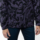 Lazer Men's Polar Fleece Pullover Hoodie Purple Size Medium