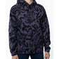Lazer Men's Polar Fleece Pullover Hoodie Purple Size Medium