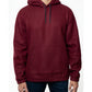 Lazer Men's Polar Fleece Pullover Hooded Sweatshirt Red
