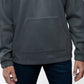 Lazer Men's Polar Fleece Pullover Hooded Sweatshirt Gray