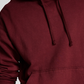 And Now This Men's Fleece Pullover Hoodie Red Size X-Large