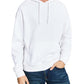 And Now This Men's Fleece Pullover Hoodie White Size Small