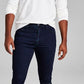 And Now This Men's Pearson Ripped Dark Wash Skinny Jeans Blue