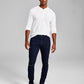 And Now This Men's Pearson Ripped Dark Wash Skinny Jeans Blue