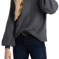 1.state Women's Rib-Knit Bubble Sleeve Sweater Size Medium