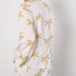 Apricot - Embroidered Palm Trees Shirt