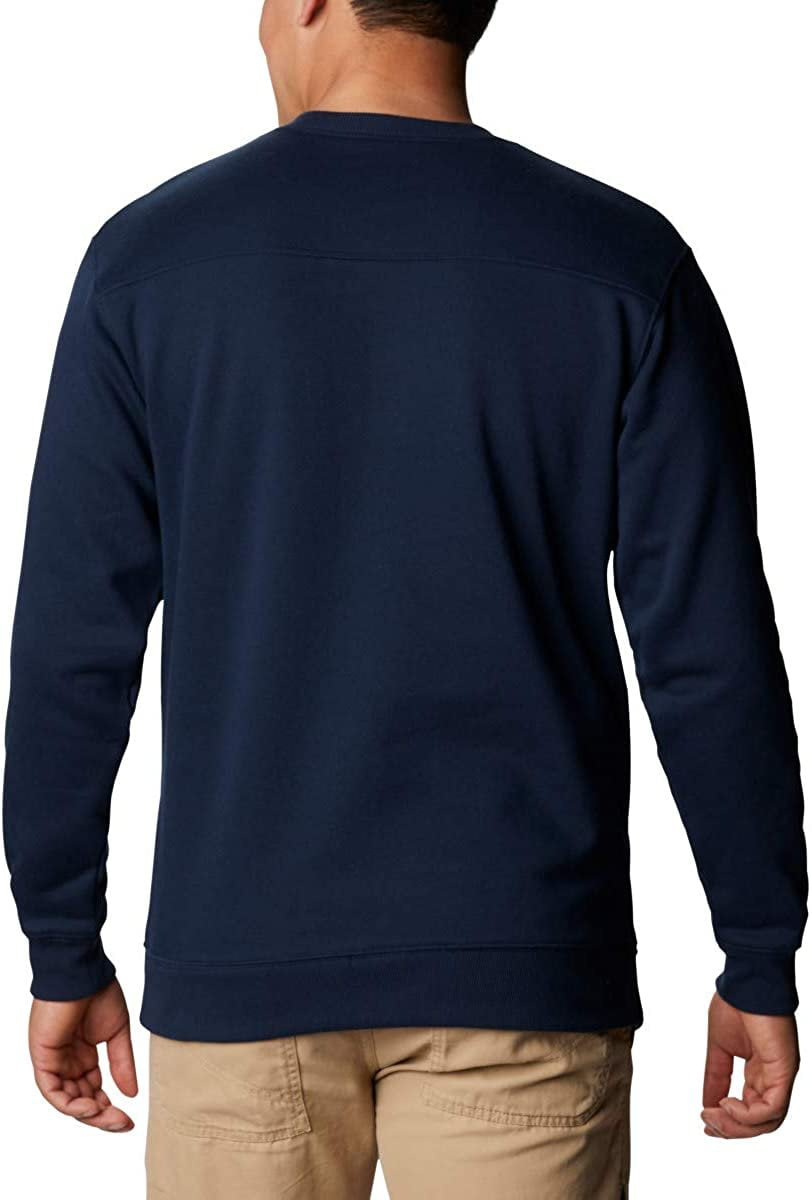 Columbia Men's Hart Mountain Ii Crew Sweatshirt Blue Size Small