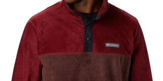 Columbia Men's Steens Mountain Half Snap Fleece Brown Size Medium