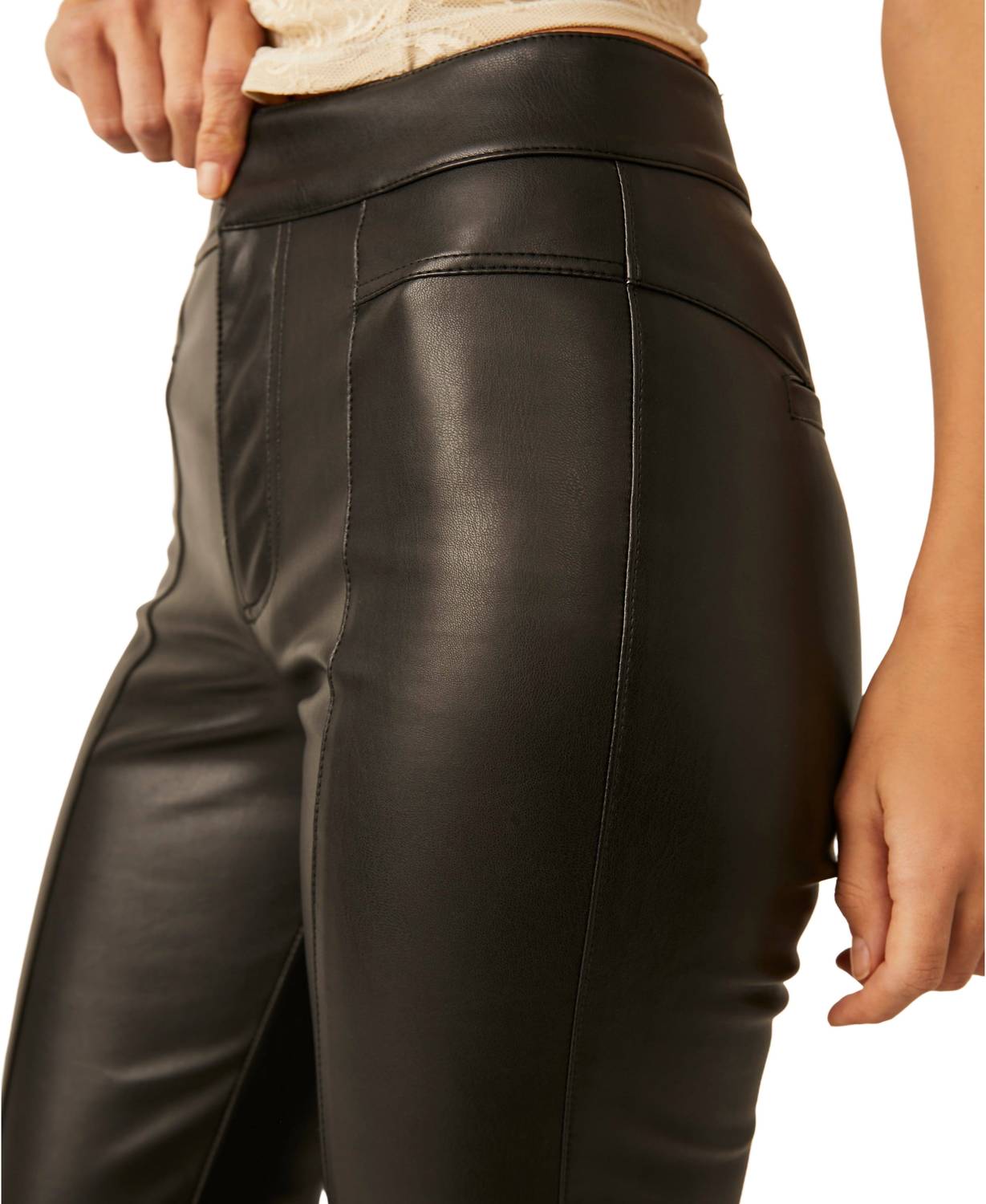 Free People - We The Free Uptown High-Rise Vegan Pants