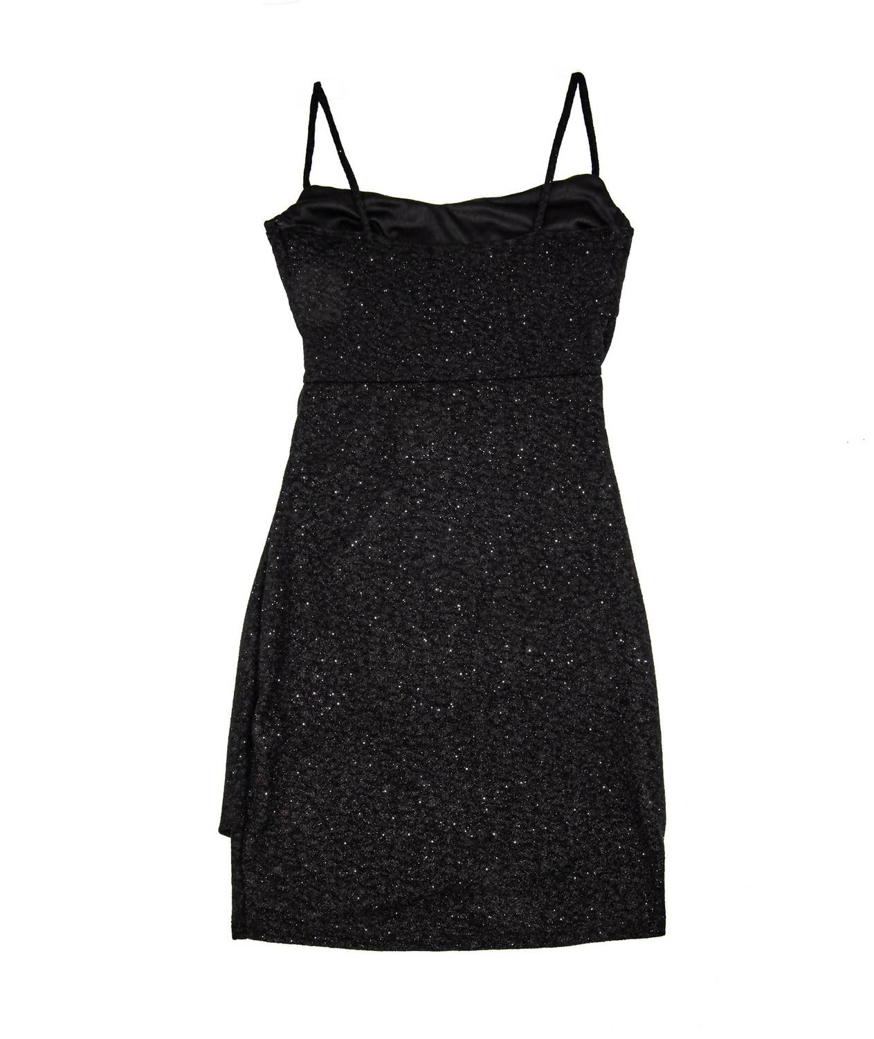 8Apart - Junior Women's Nichole Glitter Stretch Mini Dress