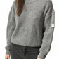 BDG Urban Outfitters Fisherman Sweater in Grey, Size Small