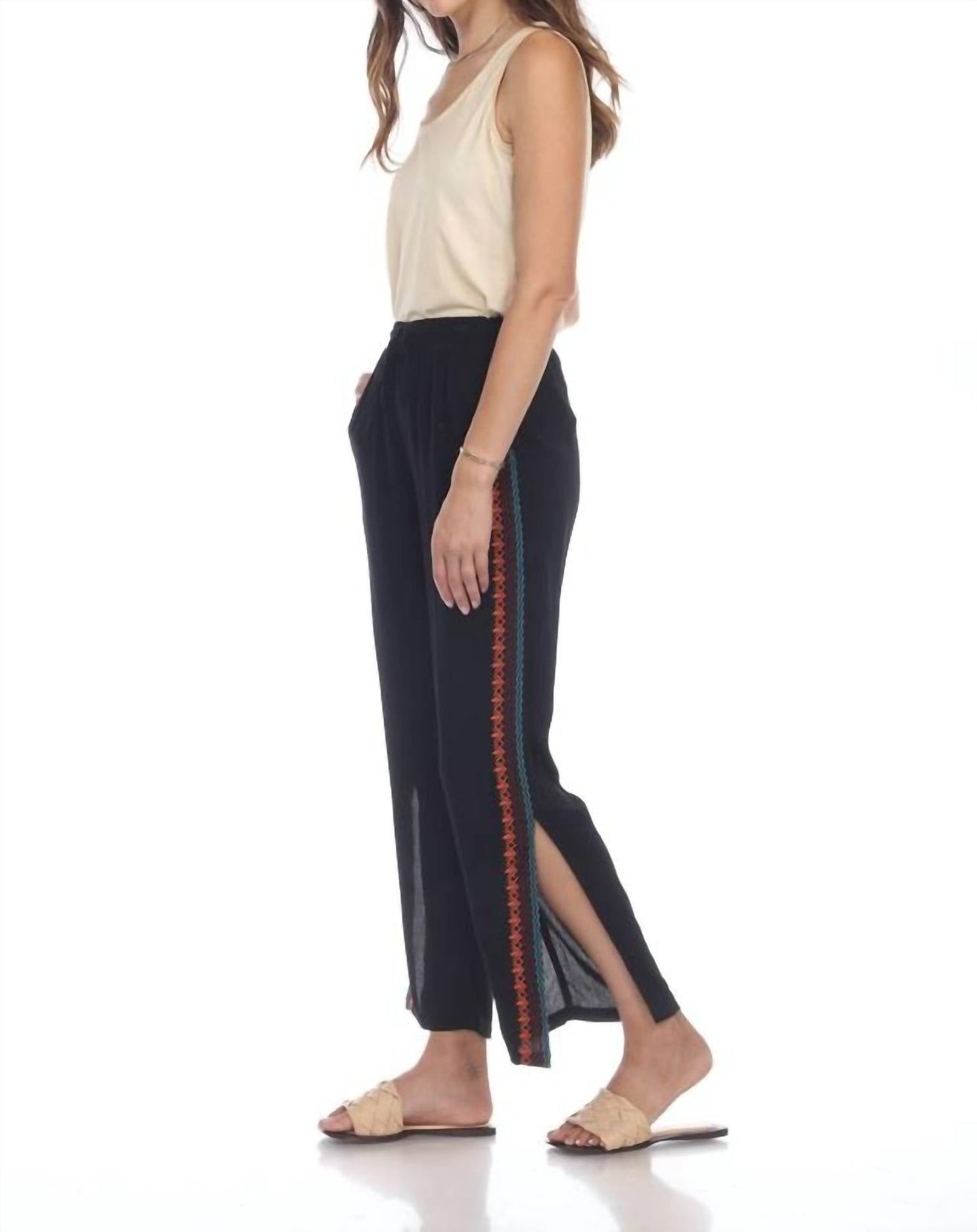 Paparazzi - Women's Crinkled Pull On Pant