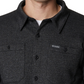 Columbia Men's Great Hart Mountain Shirt Jacket Black