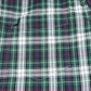Nautica Men's Wrinkle-Resistant Wear To Work Holiday Shirts Green Size Medium