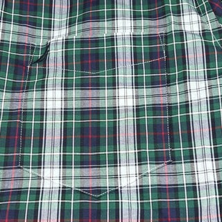 Nautica Men's Wrinkle-Resistant Wear To Work Holiday Shirts Green Size Medium