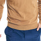 Nautica Men's Navtech Performance Classic Fit Soft V Neck Sweater Brown Size XXX-Large