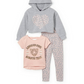 Limited Too Toddler Girl's 3Pc Leopard Print Set in Various Sizes 2T-4T - Color Variant