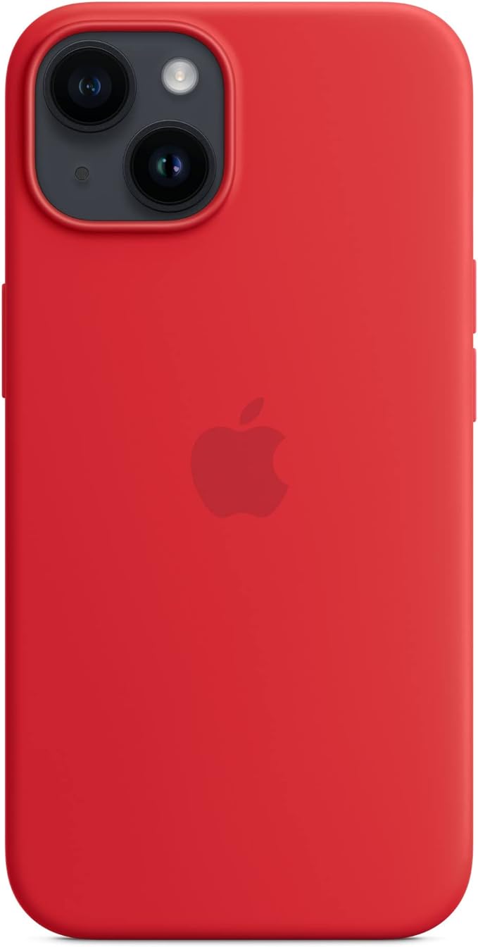 Apple iPhone 14 Silicone Case with MagSafe - Red