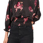 vince-camuto-womens-vermillion-floral-smocked-waist-top-size-medium