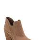 Vince Camuto Women's Gradina Block Heel Bootie Brown Size 6M