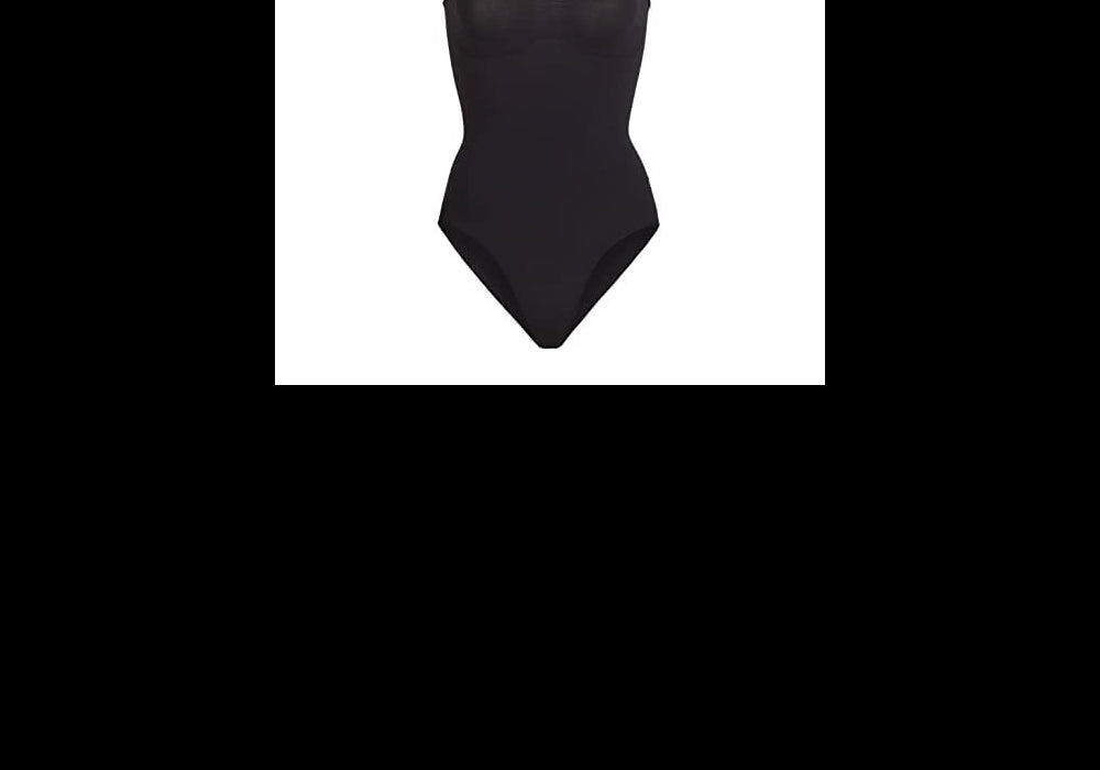 SKIMS Sculpting Snaps Bodysuit in Onyx Size L