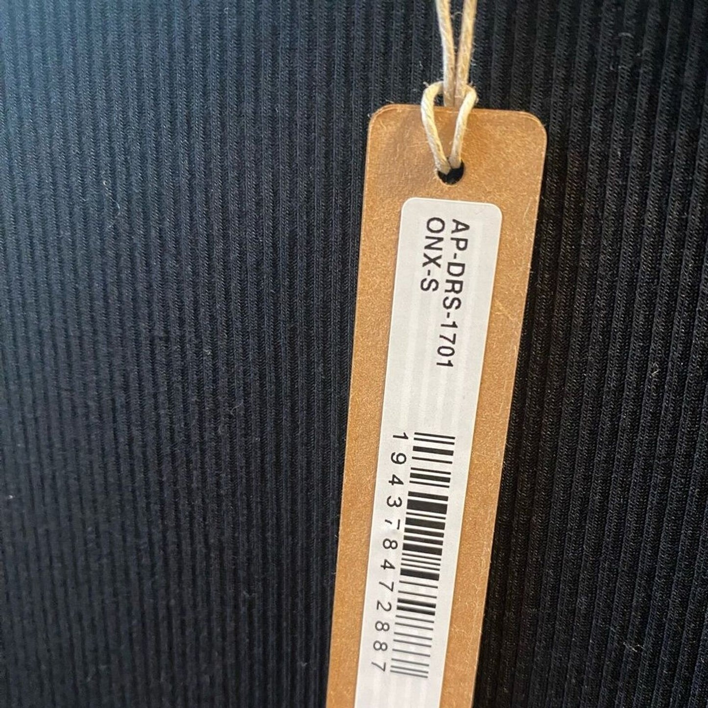 Skims Women's Onyx Soft Lounge Long Sleeve Dress Size Small