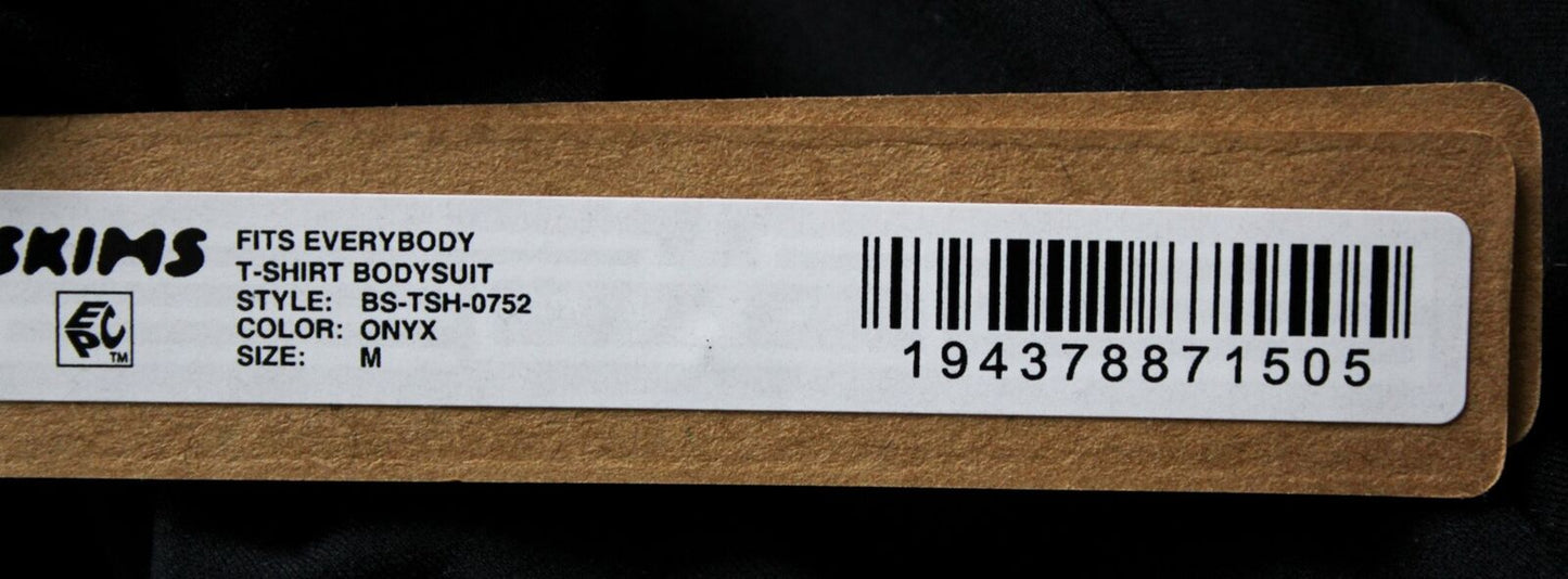 Medium Skims Onyx T-Shirt Bodysuit from Nordstrom