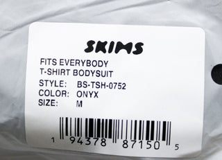 Medium Skims Onyx T-Shirt Bodysuit from Nordstrom