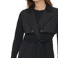Calvin Klein Women's Black Trench Cardigan Size Large