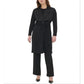 Calvin Klein Women's Black Trench Cardigan Size Large