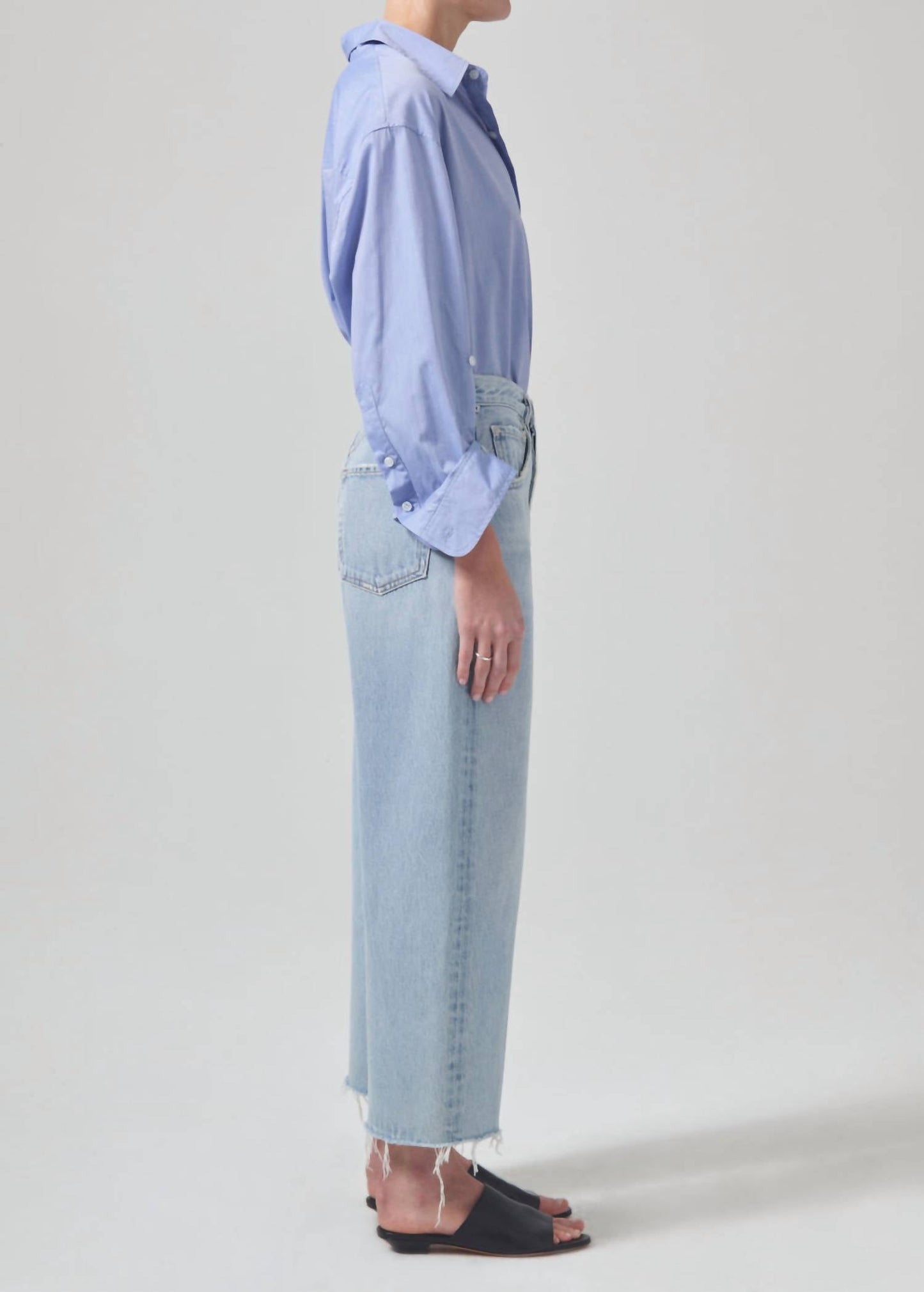 Citizens Of Humanity - Ayla Raw Hem Crop Jeans