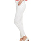 NYDJ Women's Carrot Slim Fit Pants White Size 10