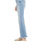 NYDJ Women's Flared Frayed Hem Jeans Blue Size 8