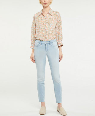 NYDJ Women's Alina Legging Ankle Jeans Blue