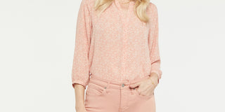 NYDJ Women's Straight Leg Ankle Jeans Brown Size 8