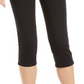 Nydj Aubrey Crop Slim Straight Leg Jeans In Black Size 00