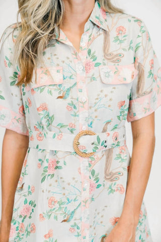 Marigold - Penelope Button-down Front Dress