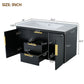 Wall Mounted Bathroom Vanity With Sink and Floating Storage Cabinet