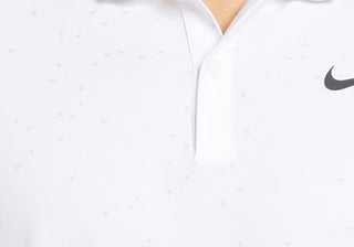 Nike Golf Dri-Fit Victory Polo In White/Black Size Large