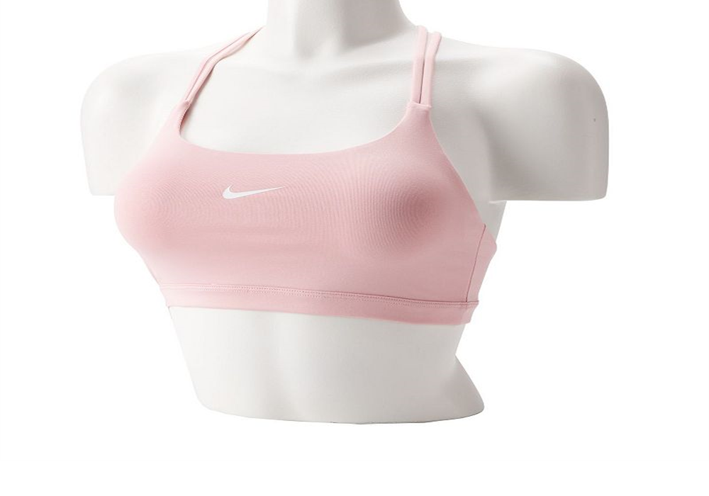 Nike Dri-FIT Indy Light-Support Women's Sports Bra Size Large in Pink
