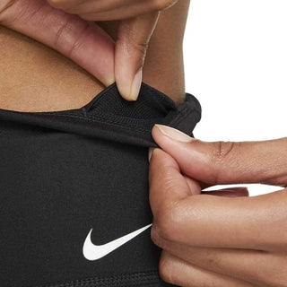 Nike One Mid-Rise Bike Shorts - Black/White Size M