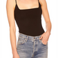 Susana Monaco Square Triangle Stretch Knit Top in Black Size Large