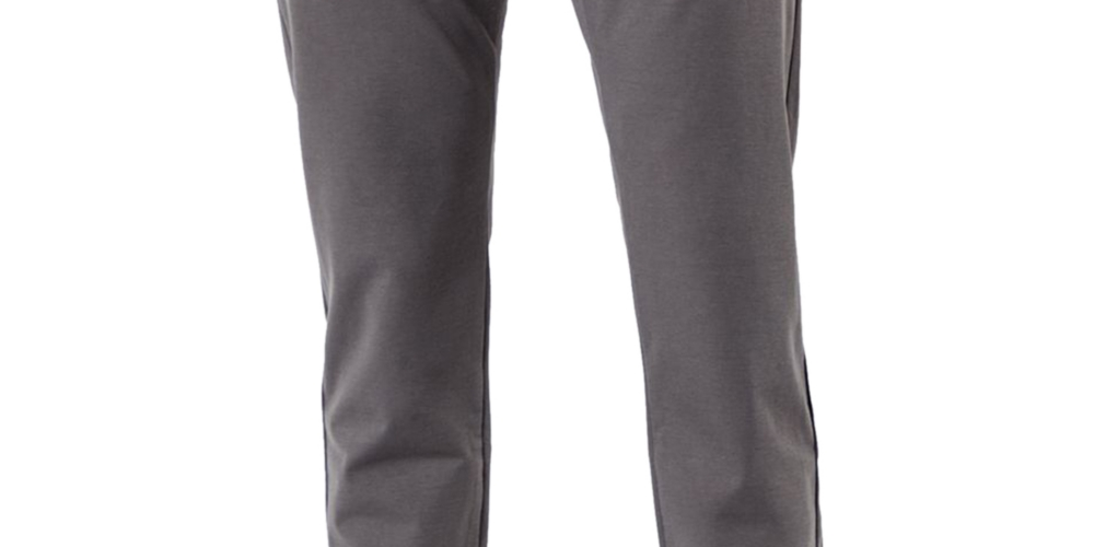 Dockers Men's Alpha Tapered Fit Stretch Chino Pants Gray Size 33X32