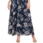 Jessica Howard Women's Chiffon Gown Blue Size 4 Petite