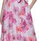 Jessica Howard Women's Floral-Print Halter Gown Pink Size Petite